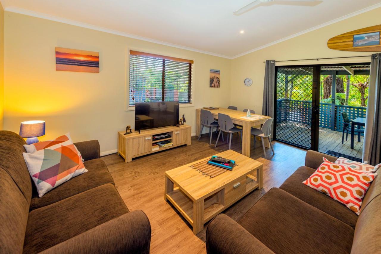 Safety Beach Bungalows Woolgoolga Ngoại thất bức ảnh